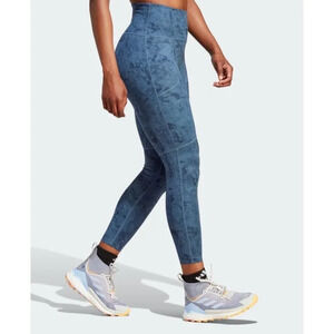 Adidas  Terrex Tight Fit High Rise Full Lenght Leggings Blue L